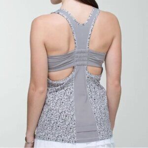 Lululemon Tone It Tank Petite Fleur Silver Spoon Ambient Grey